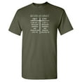 thumbnail image 1 of Being An Adult Sarcastic Humor Graphic Novelty Funny T Shirt, 1 of 5