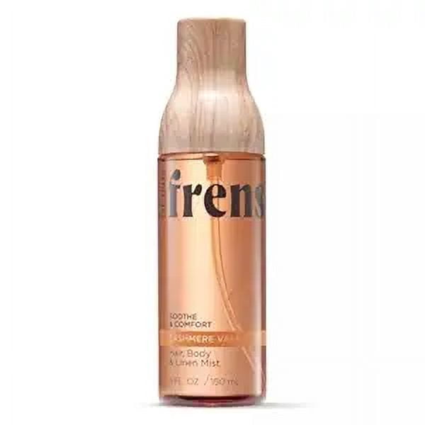 Being Frenshe Hair, Body & Linen Mist Body Spray with Essential Oils - Cashmere Vanilla - 5 fl oz