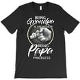 thumbnail image 1 of Being Grandpa Is An Honor Being Papa Is Priceless, Gift Dad, - High Quality G23236 Unisex T-Shirt, Up to Size 5XL, 1 of 2
