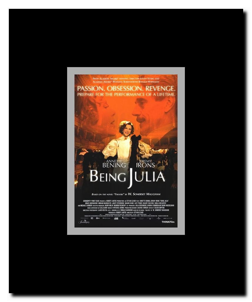 Being Julia Framed Movie Poster