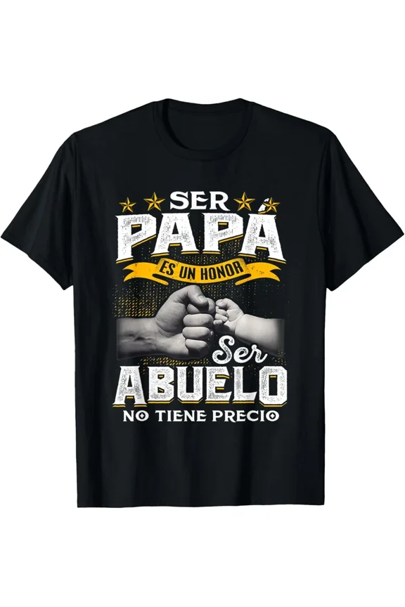 Being Papa Is A Honor Being Grandpa Has No Price Family Father Unisex T-Shirt, S-5XL
