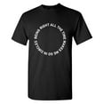 thumbnail image 1 of Being Right All The Time Makes Me Go In Circles Sarcastic Humor Graphic Tees Gift For Mens Novelty Funny T Shirt, 1 of 5
