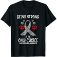 thumbnail image 1 of Being Strong is the Only Choice Rare Diseases Awareness T-Shirt, 1 of 4