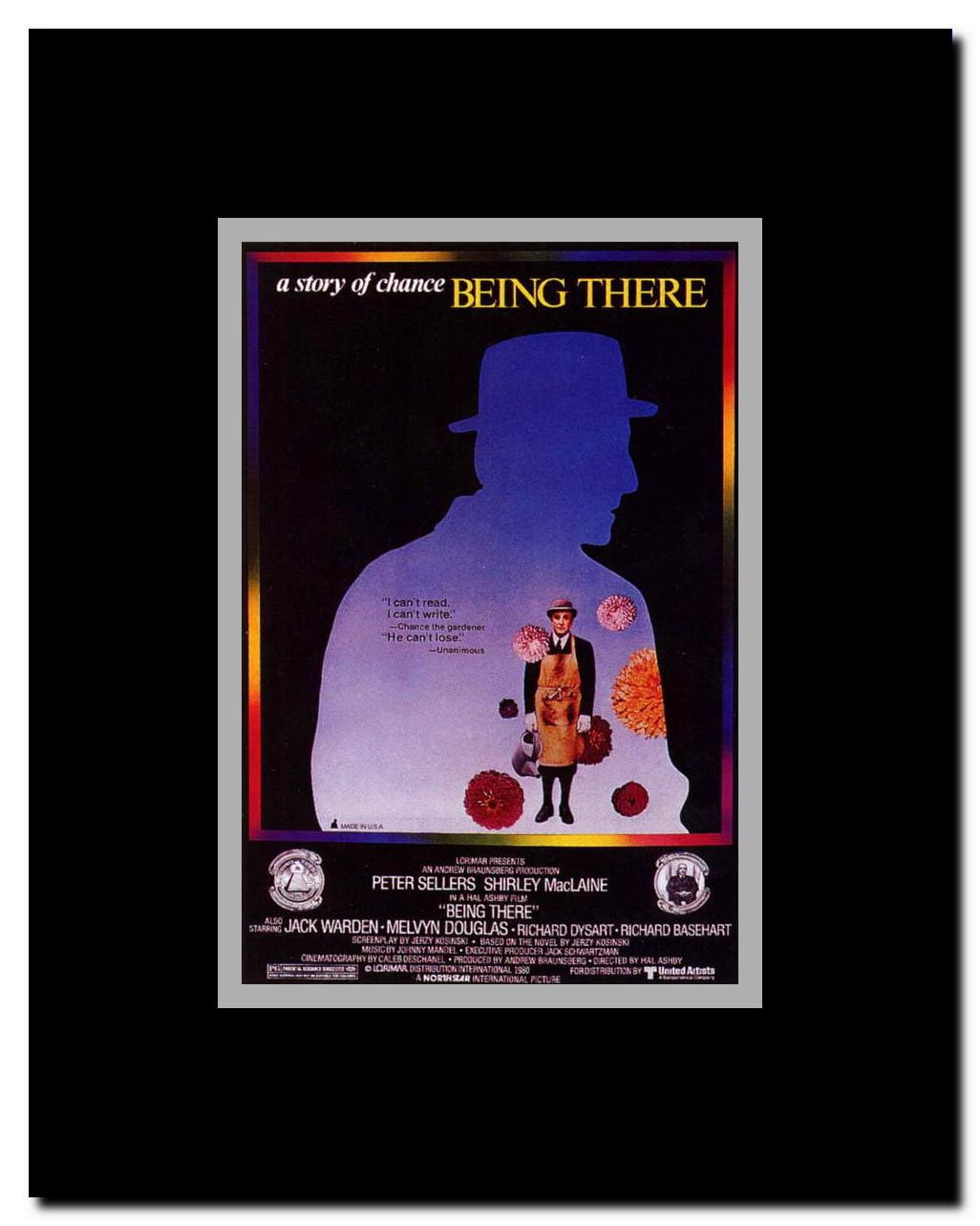 Being There Framed Movie Poster