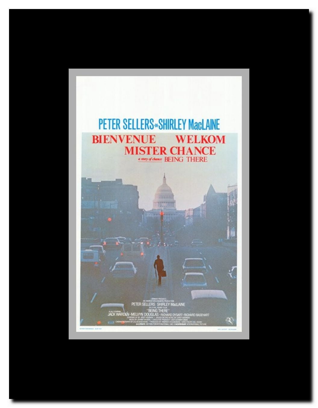 Being There Framed Movie Poster