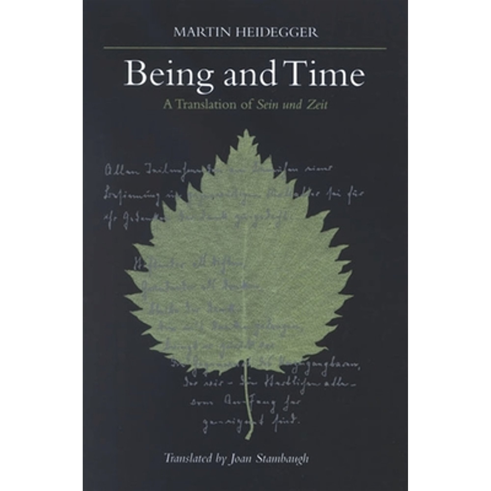 PreOwned Being and Time A Translation of Sein Und Zeit (Paperback