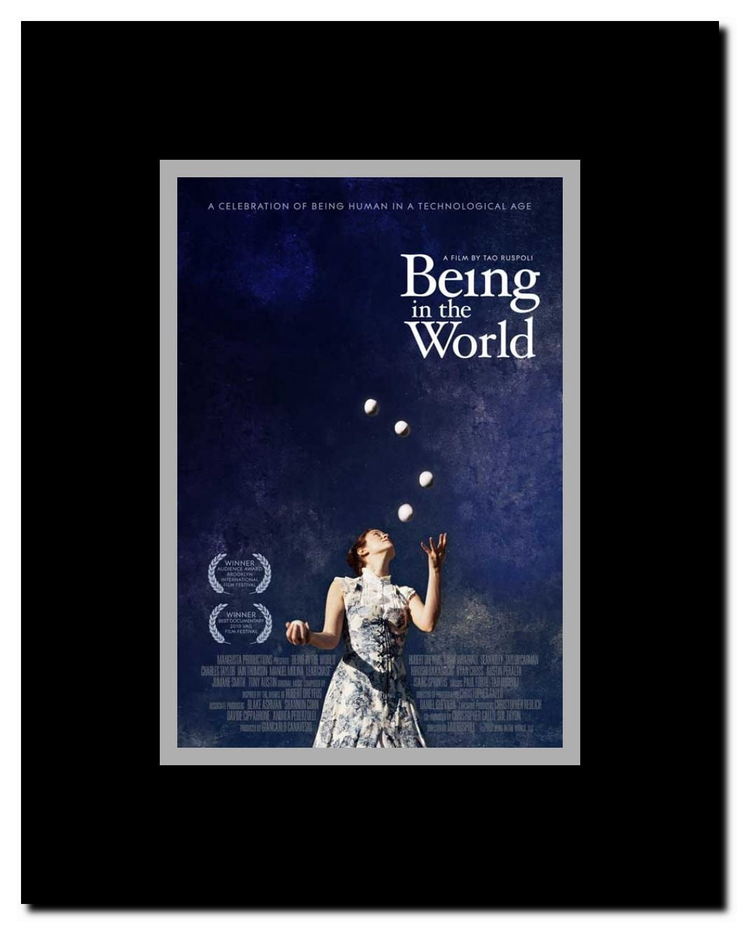 Being in the World Framed Movie Poster
