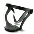 thumbnail image 1 of Beiou 1Pcs Full Face Super Protective Mask Anti-Fog Shield Safety Transparent Head Cover US,Black, 1 of 12