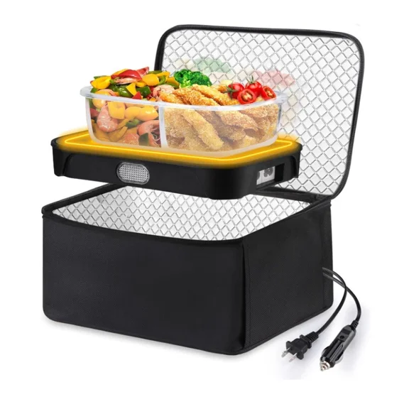 3in1 Car Food Warmer Portable Oven Electric Lunch Box Food Heater - 12V/24V/110V