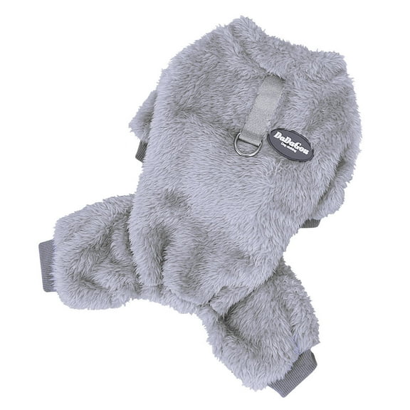 Beirui Fleece Dog Pajamas Warm Pet Puppy Jumpsuit Coat Winter Clothes For Small Dogs