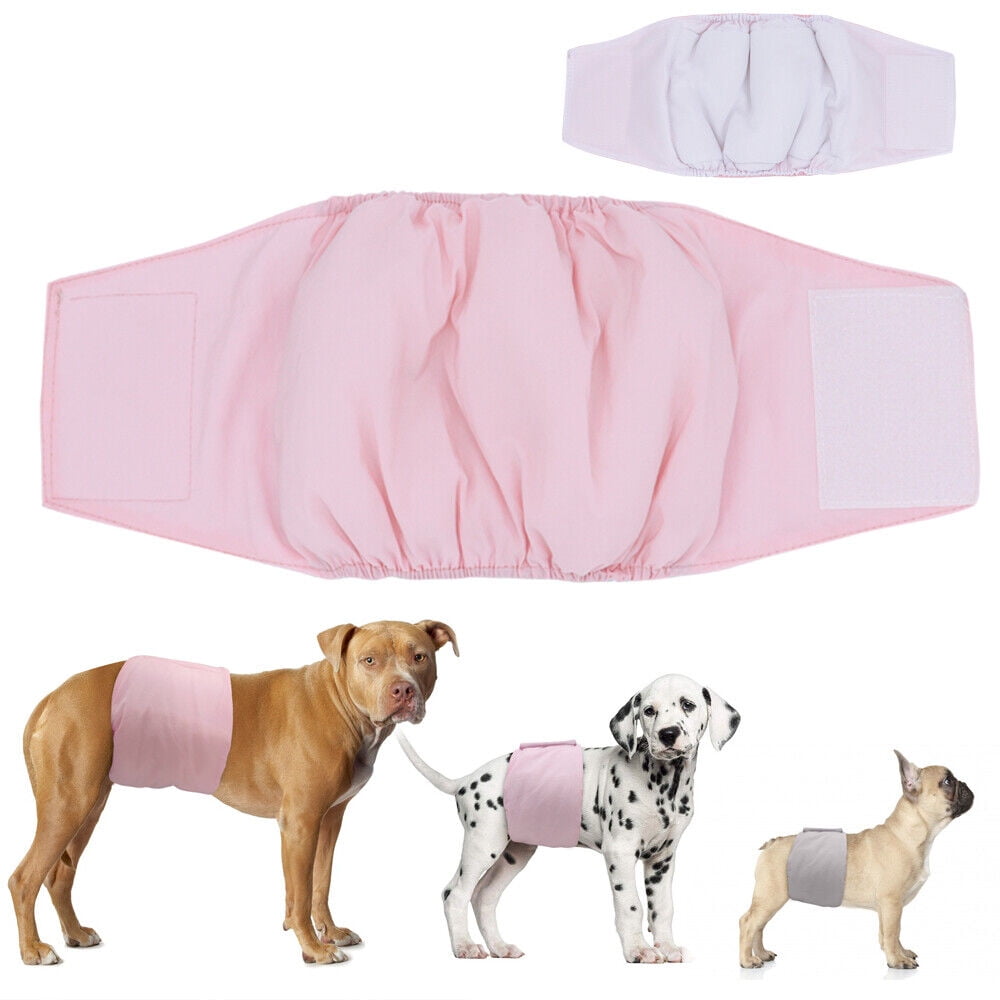 Beirui Male Dog Belly Band Reusable Washable Cotton Pet Sanitary Pants Dog Diapers Nappies Wrap XS-XL