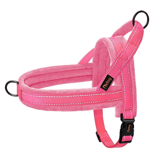 Beirui No Pull Nylon Dog Harness Reflective Soft Comfortable Walking Strap Vest for Small Medium Large Dogs Adjustable