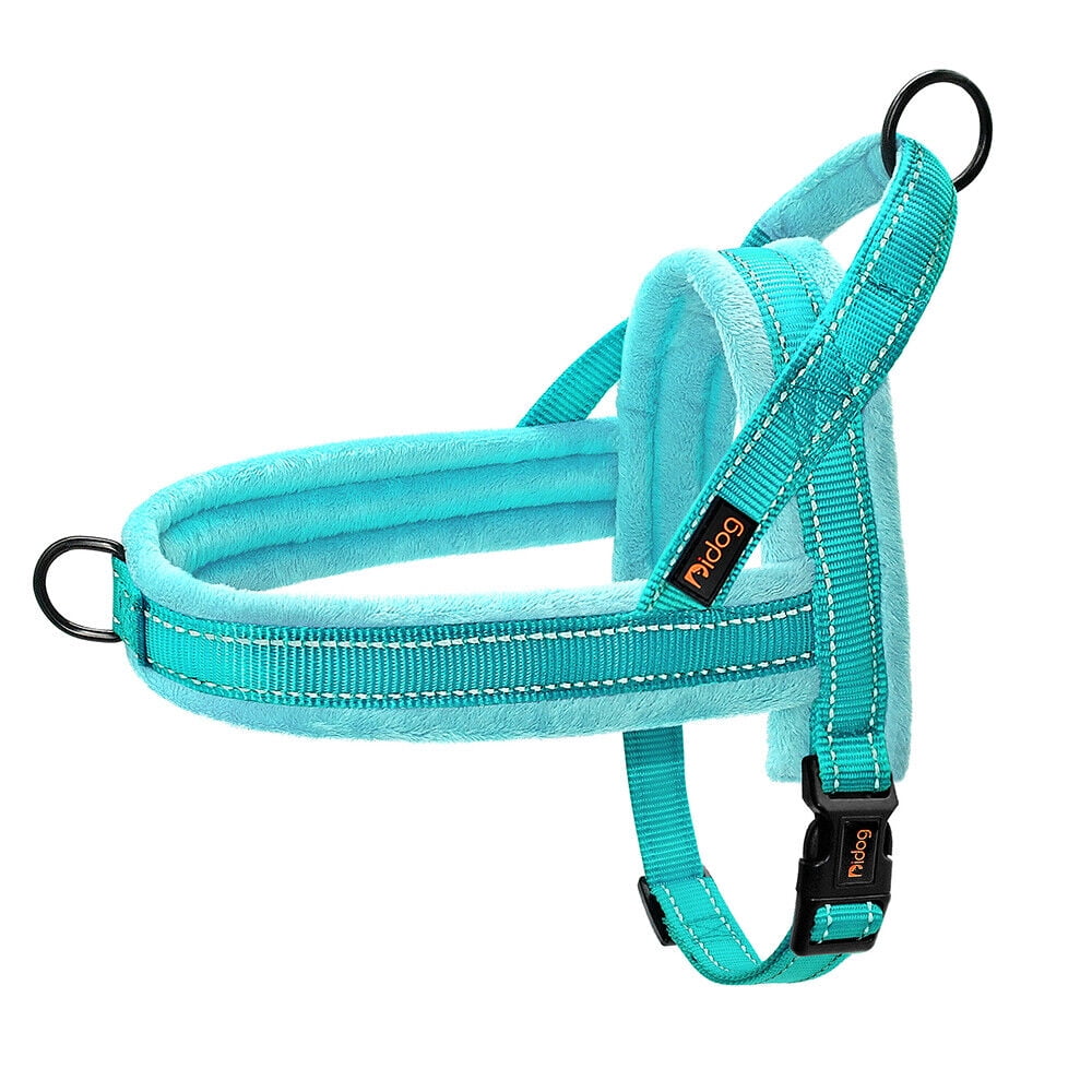 Beirui No Pull Nylon Dog Harness Reflective Soft Comfortable Walking Strap Vest for Small Medium Large Dogs Adjustable