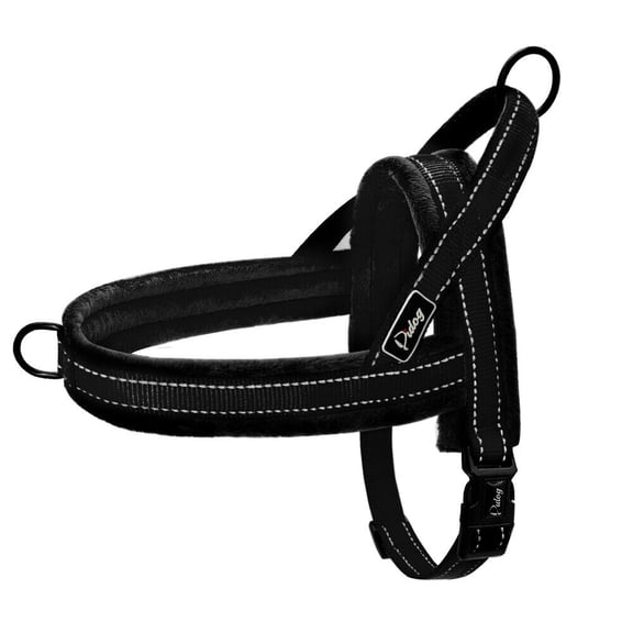 Beirui No Pull Nylon Dog Harness Reflective Soft Comfortable Walking Strap Vest for Small Medium Large Dogs Adjustable