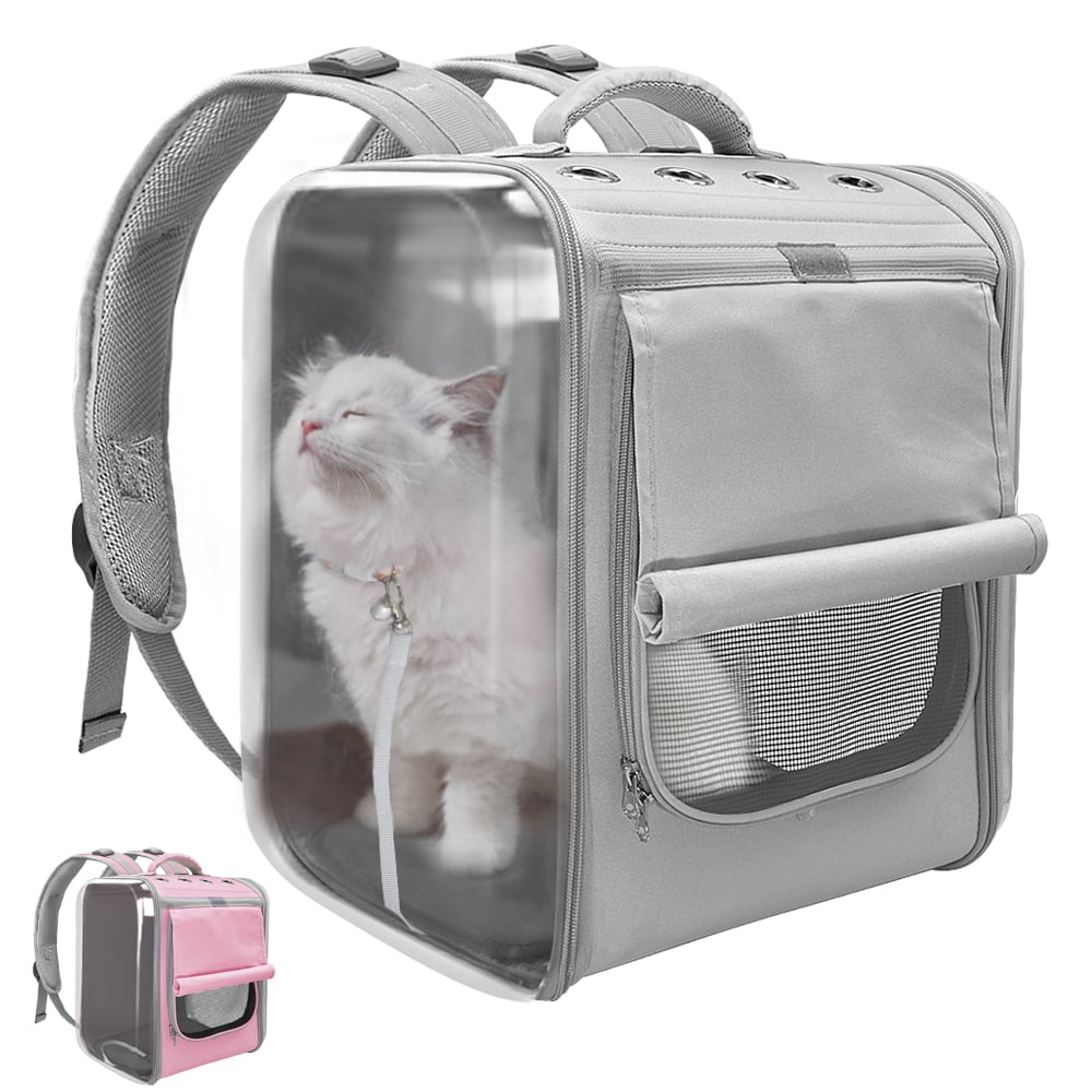Beirui Pet Dog Cat Carrier Backpack Outdoor Travel Bag Breathable Mesh Carry Bags for Hiking Bike