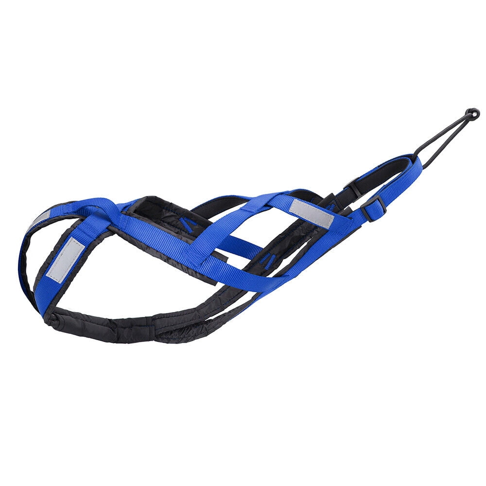 Beirui Strong Dog Weight Pulling Harness Reflective Medium Large Dogs  X Back Sled Vest for Pitbull Husky Training