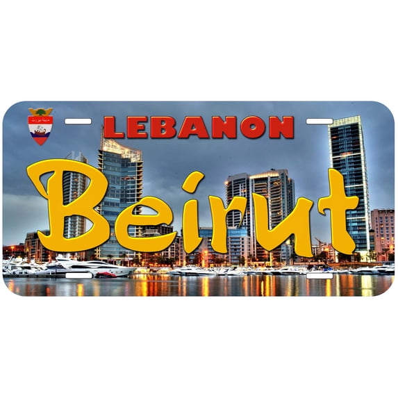 Beirut TAG02 Lebanon Novelty Car License Plate