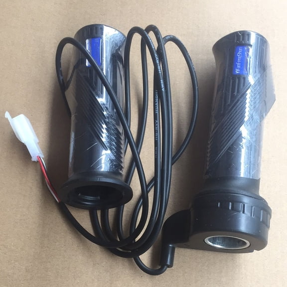 Beisidaer 1 Pair E-Bike Handlebar Throttle Grip Speed Switch For Electirc Scooter 12V-72V