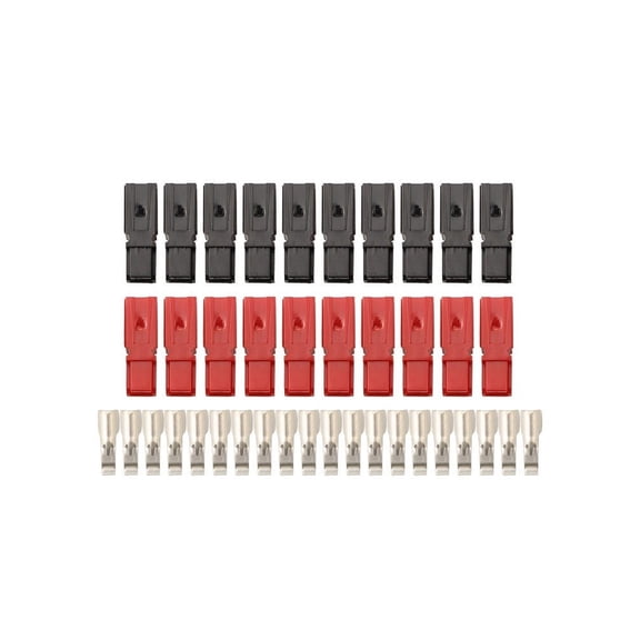 Beisidaer 10 Pairs 15Amp 45Amp For Plug Connector Quick Connect Disconnect Kit Power Connector Kit 600V Electrical Equipment