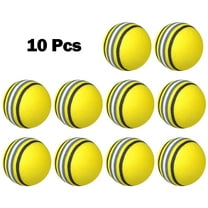 Beisidaer 10Pc Golf Swing Training Foam Balls Indoor Practice Rainbow Sponge Balls