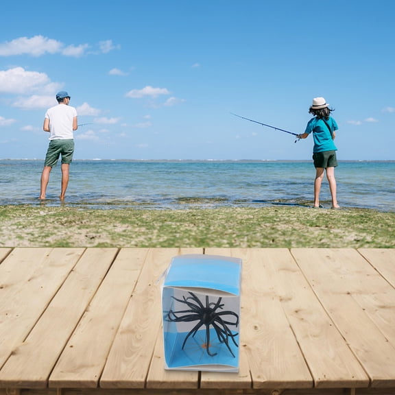 Beisidaer 110Mm Floating Soft Bait Pvc Bionics Sea Urchin Bait Worms With 24 Grass Skirt