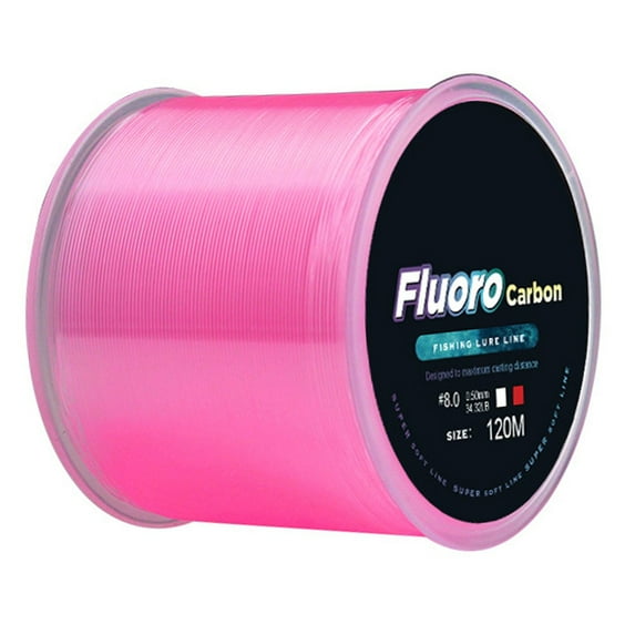 Beisidaer 120M Fluorocarbon Fishing Lure Line 4.13-34.32Lb Carbon Fiber Leader Soft Line
