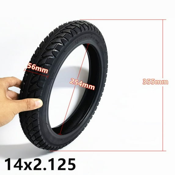 Beisidaer 14 inch Electric Scooter Tire 14X2.125 (57-254)