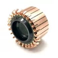 thumbnail image 1 of Beisidaer 1PCS 27.2 x12 x17.4（20）mm 24P Teeth Copper Hook Type Electrical Motor Commutator, 1 of 7
