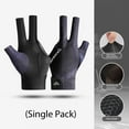 thumbnail image 1 of Beisidaer 1Pc Snooker Billiard Cue Glove Left Hand Pool Three Finger Open Glove, 1 of 6