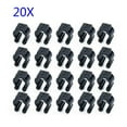 thumbnail image 1 of Beisidaer 20Pcs Portable Fishing Rod Clip Club Pole Storage Rack Clamps Holder Accessories, 1 of 7