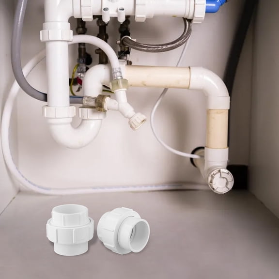 Beisidaer 2Pack Pvc Slip Joints 1"/2" Pvc Joint Fittings For Pool Plumbing Projects