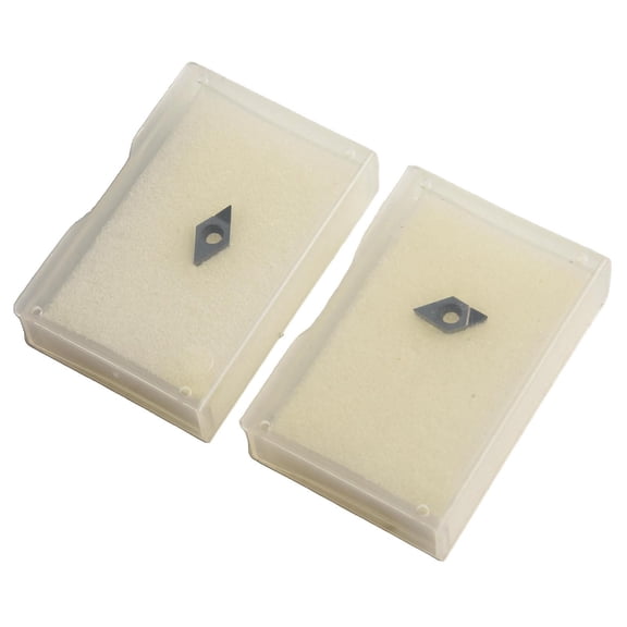 Beisidaer 2Pcs Dcgt070202 Pcd Insert Cutting Tool Cnc Tool Parts For Aluminum