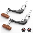 thumbnail image 1 of Beisidaer 2Pcs Metal Spinning-Fishing Reel Handle Folding Rocking-Arm For 1000-6000 Reel, 1 of 4