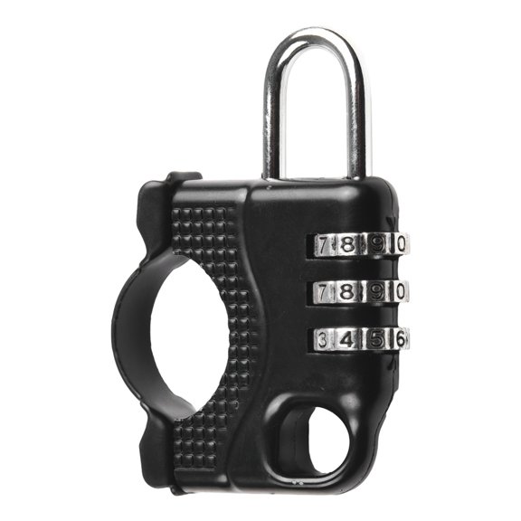 Beisidaer 3 Digit Password Motorcycle Lock Anti-theft Scooter Helmet Lock Accessories