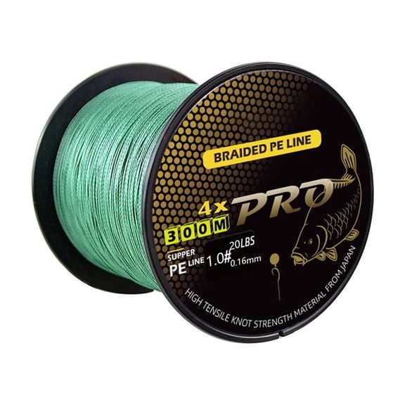 Beisidaer 300M Braided Pe Line 4 Strands Carp Multifilament Fishing Line Smooth 15-50Lb