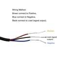 thumbnail image 1 of Beisidaer 4Pcs Njk-5002C Hall Effect Sensor Proximity Switch Npn No Detection Switch, 1 of 8