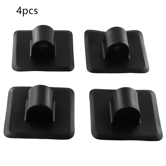 Beisidaer 4X Inflatable Boat Sailing Engine Parts Outboard Motor Mount Brackets Black