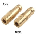 thumbnail image 1 of Beisidaer 6mm Gas & Water Male Adapter Quick Connector 2x Fit for TIG Welding Torch Intake, 1 of 5