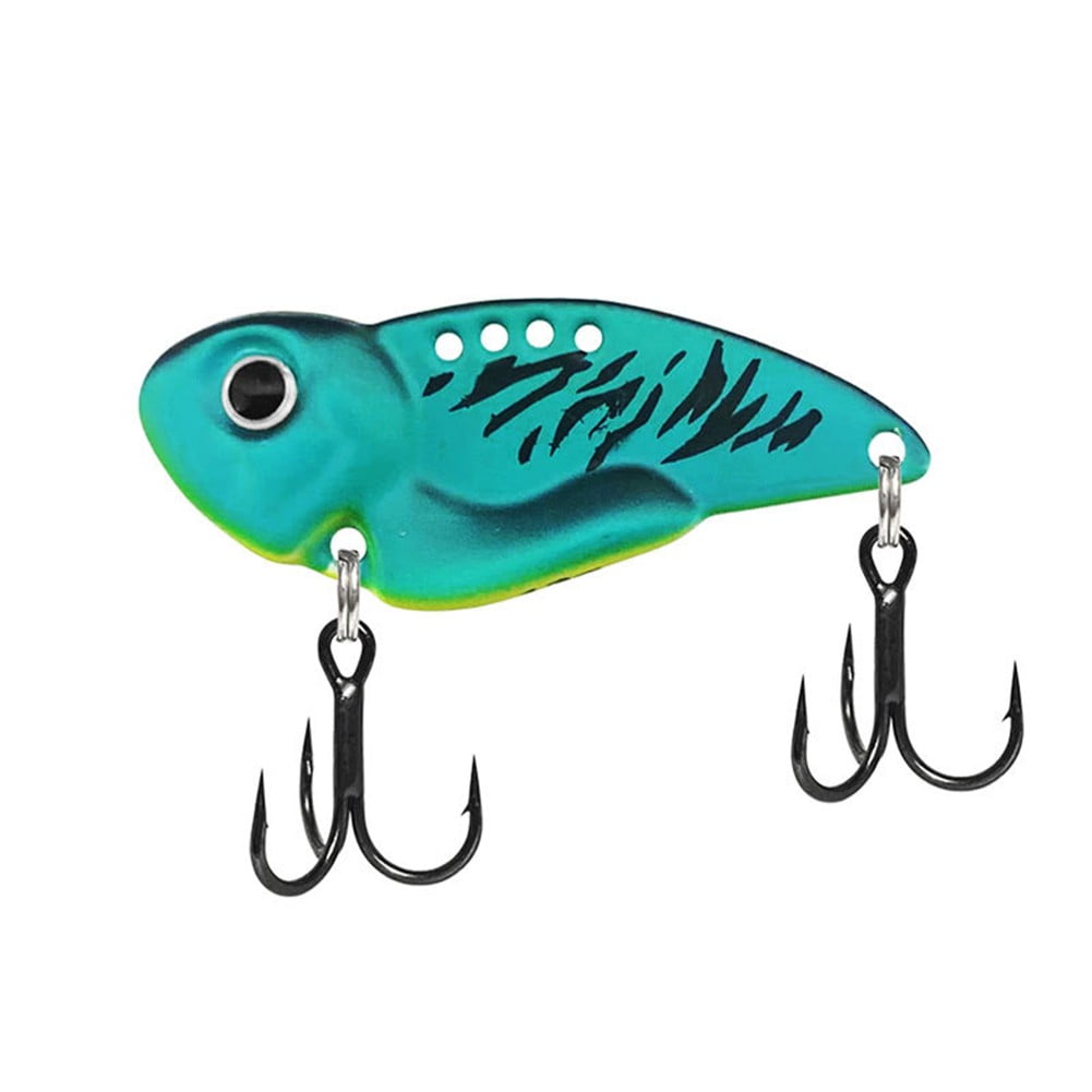 Beisidaer 7G/3.8Cm Vib Fishing Lure Metal Luya Sinking Vibration Bait ...