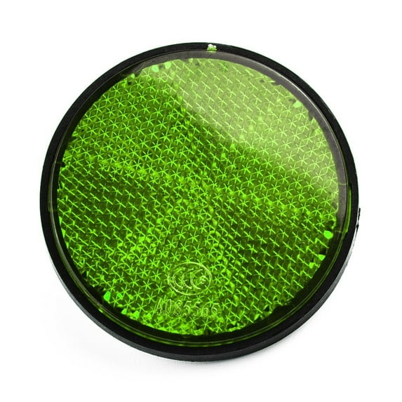 Beisidaer Bicycle Bike Round Reflector Night Cycling Safety Reflective Bike Accessory Tool