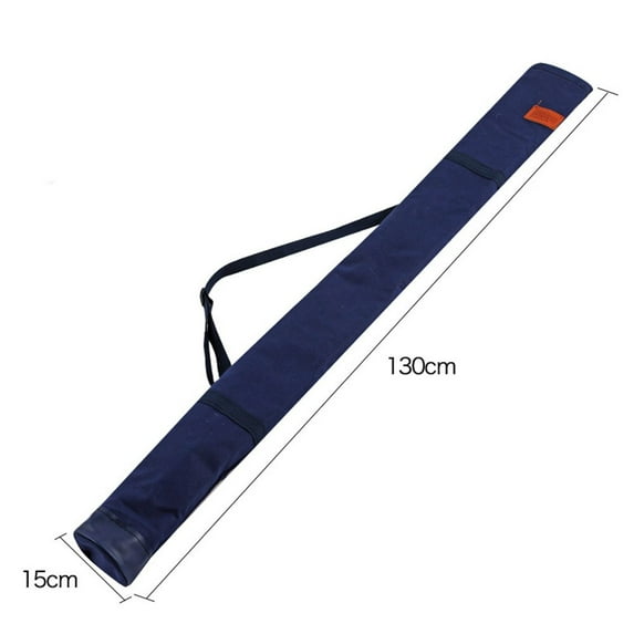 Beisidaer Canvas Fishing Rod Bag Umbrella Bag Fishing Gear Storage Bag Organizer Bag