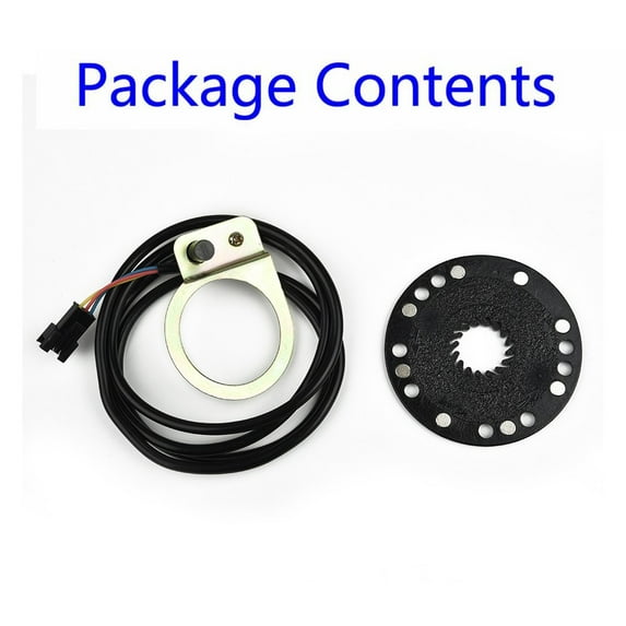 Beisidaer Electric Bicycle Pedal PAS System Assistant Sensor 5/8/12 Magnets Speed Sensor