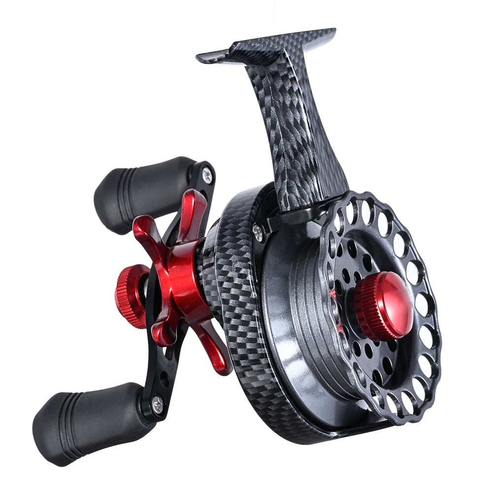 Beisidaer Ice Fishing Reel Freespool Reel 3.51 High Speed Ratio Metal