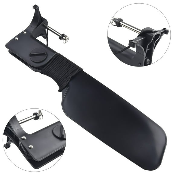 Beisidaer Kayak Canoe Boat Rudder With Pulley Fishing Boat Steering Control System