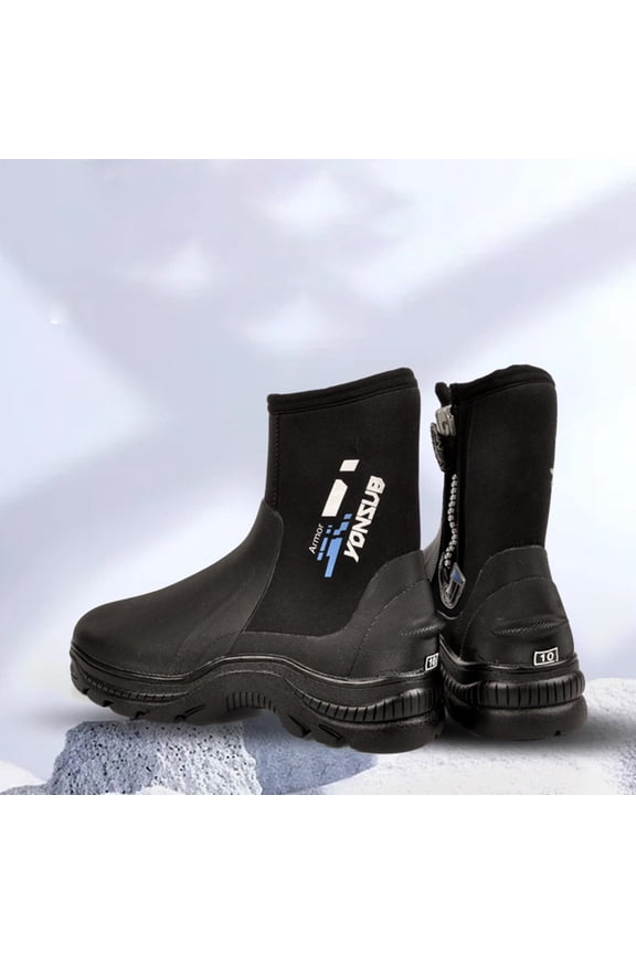 Neoprene Diving Boots 5M Water Shoes Wetsuit Booties With Non-Slip Rubber Soles