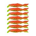 thumbnail image 1 of Beisidaer Perch Pike Fishing Bait Soft Double Color Multi Join Bone Fish Paddle Tail, 1 of 7