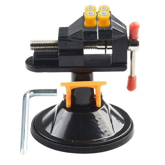 Beisidaer Small Rotating Vice 360 Swivelling Work 30 mm Suction Cup Vice Table Clamp Vice