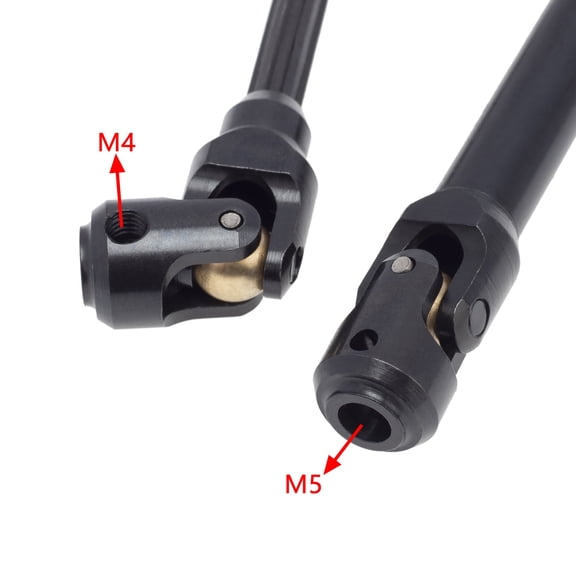 Beisidaer Steel Heavy-Duty Drive Shaft For Trx4 90046 For Wraith For Rc 1/10 Car Crawler