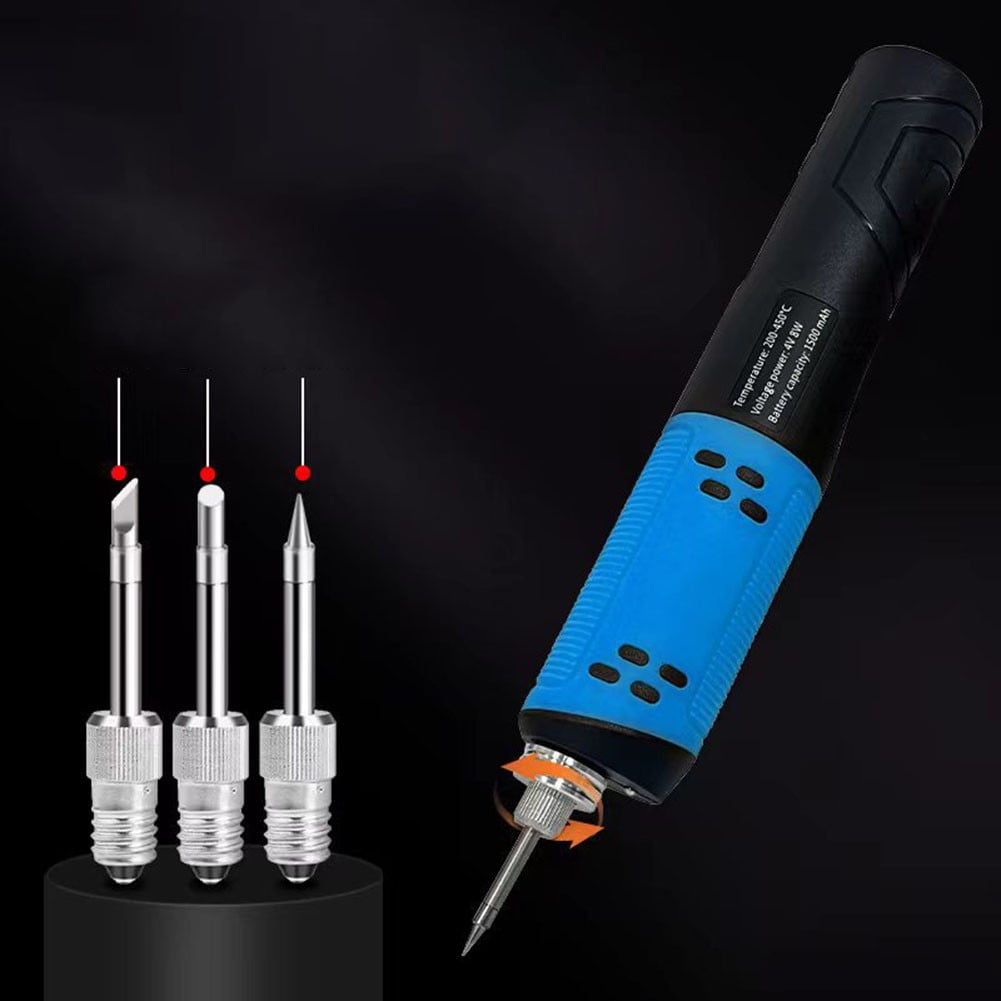 Beisidaer Usb Wireless Soldering Iron Set Led Digital Soldering Pen 1500Ma With Stand
