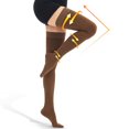 thumbnail image 1 of beister 15-20 mmHg Medical Compression Stockings with Dot Silicone Band, Closed Toe Thigh High for Women & Men,1 Pair, 1 of 8